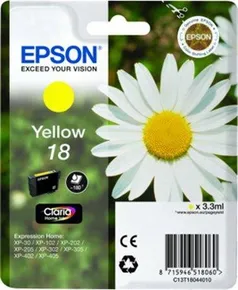 Inkoustová cart. pro tiskárny "XP 30, 102, 202, 205", EPSON Žlutá, 3,3ml